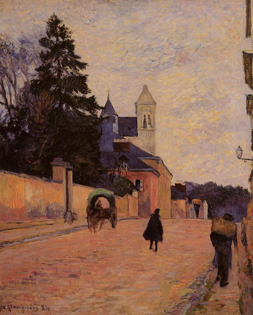 Street in Rouen 1884